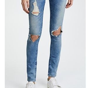 Blank Denim | Distressed Skinny Jeans